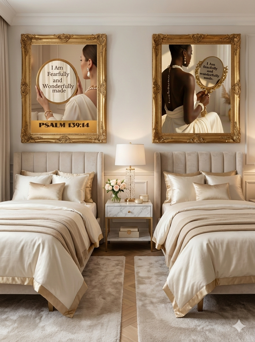 I am Fearfully and Wonderfully Made LS Wall Art Poster