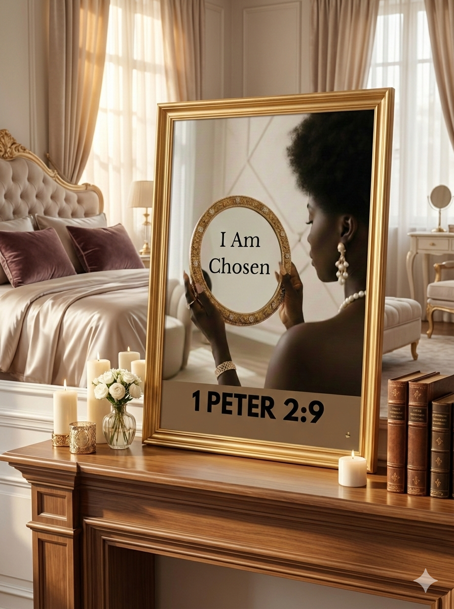 I Am Chosen Wall Art Poster