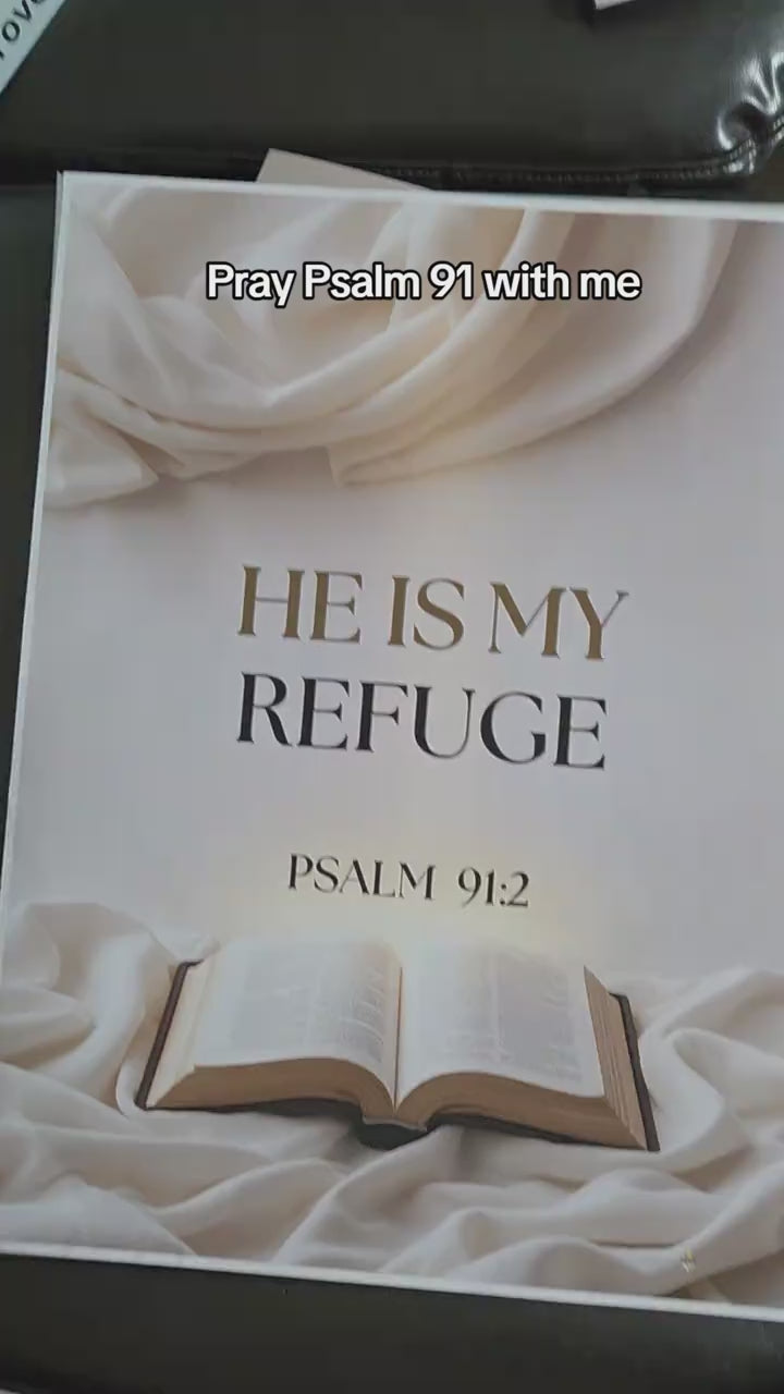 He is My Refuge Poster